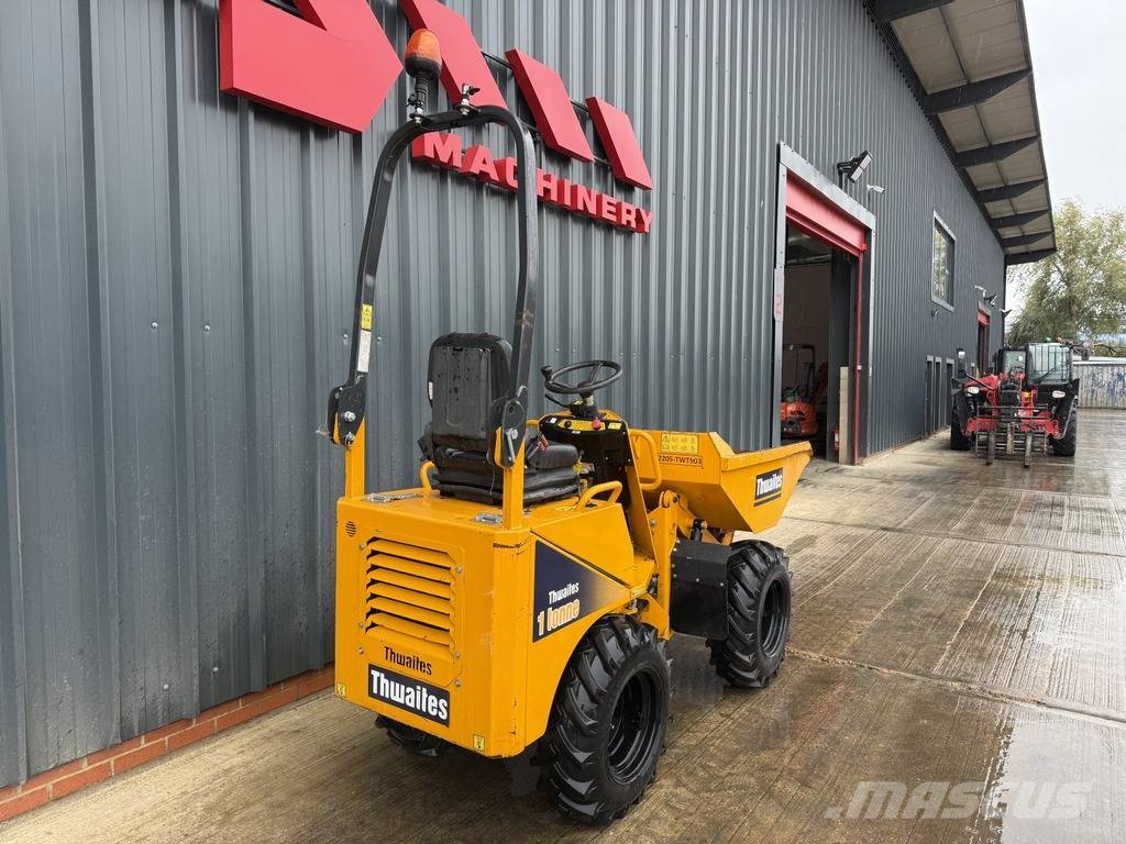 Thwaites 1 tonne 1 Ton Dumper عربات نقل قلابة للمواقع