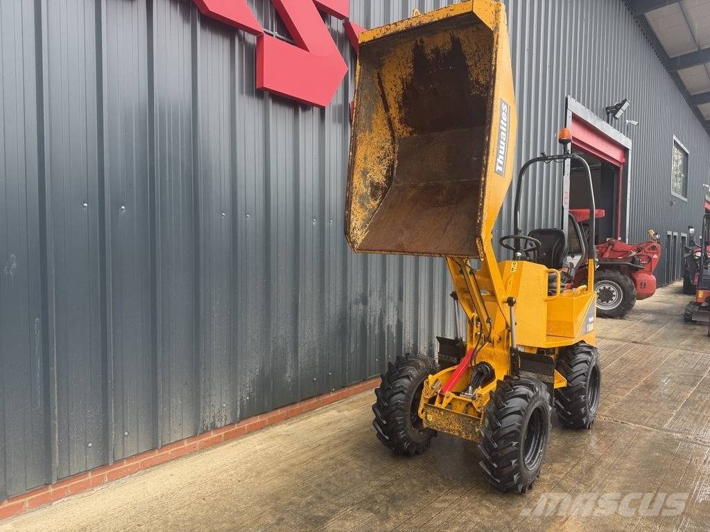 Thwaites 1 tonne 1 Ton Dumper عربات نقل قلابة للمواقع