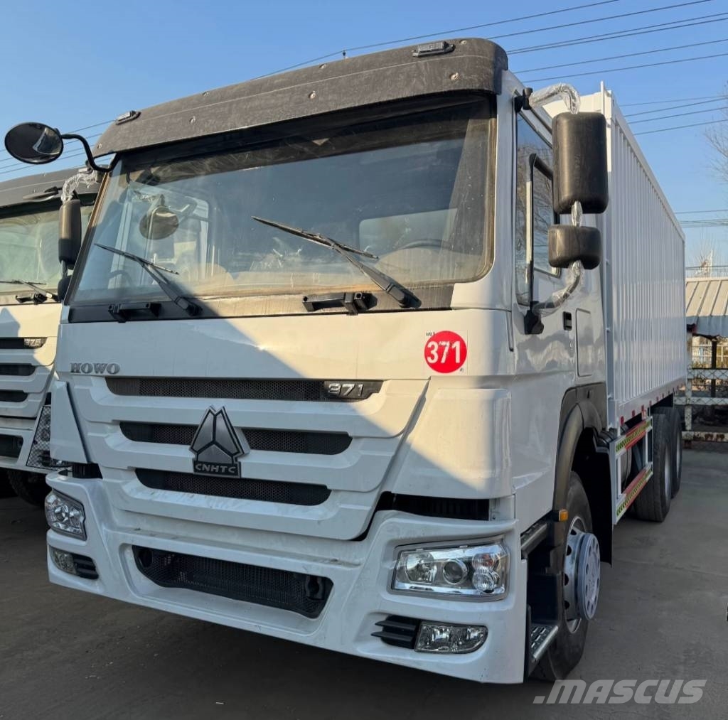 Howo 371 탑차 트럭