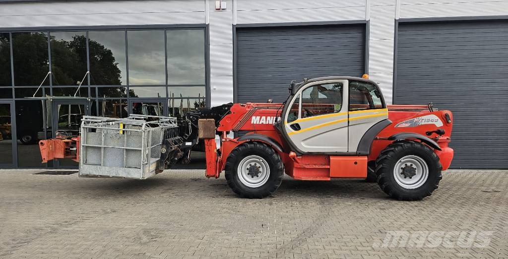 Manitou MT1840A Kosz Rozkładany 4m Sterowanie Radi Telescopic wheel loaders