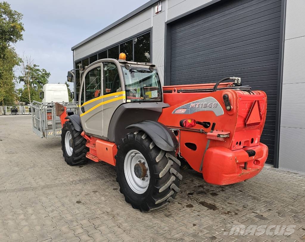 Manitou MT1840A Kosz Rozkładany 4m Sterowanie Radi Telescopic wheel loaders