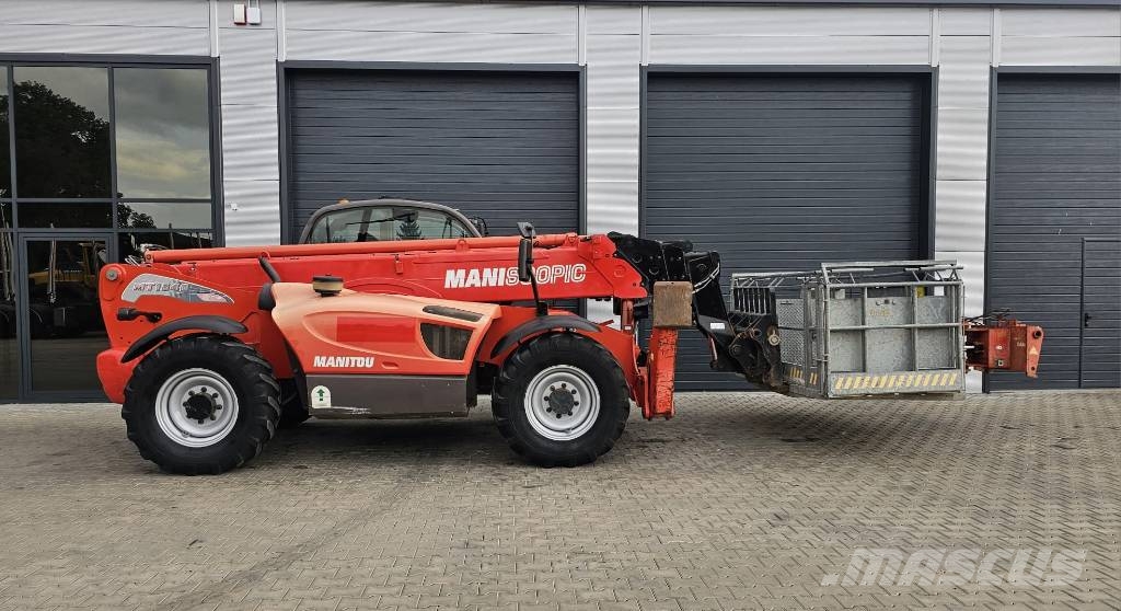Manitou MT1840A Kosz Rozkładany 4m Sterowanie Radi Telescopic wheel loaders