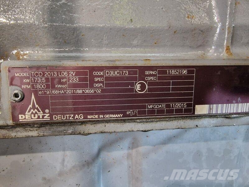 Deutz TCD 2013 L06 2V Mootorid