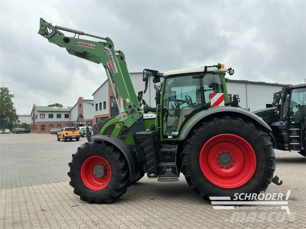 Fendt 718 S4 POWER PLUS | GPS | STOLL FZ 60.1 Tratores Agrícolas usados