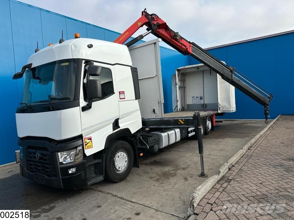 Renault T 430 EURO 6, 6x2, steering axle, Palfinger Valníky/Sklápěcí bočnice