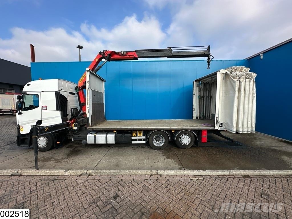Renault T 430 EURO 6, 6x2, steering axle, Palfinger Valníky/Sklápěcí bočnice