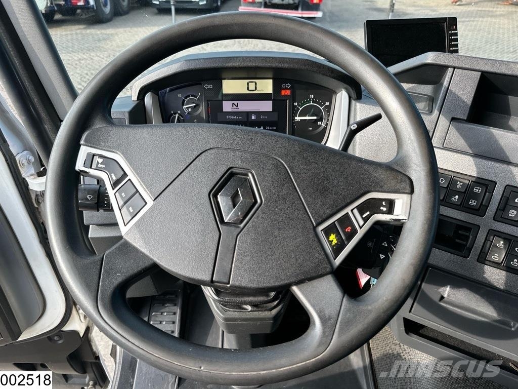 Renault T 430 EURO 6, 6x2, steering axle, Palfinger Valníky/Sklápěcí bočnice