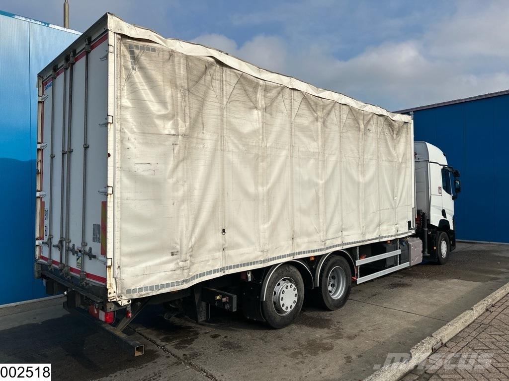 Renault T 430 EURO 6, 6x2, steering axle, Palfinger Valníky/Sklápěcí bočnice