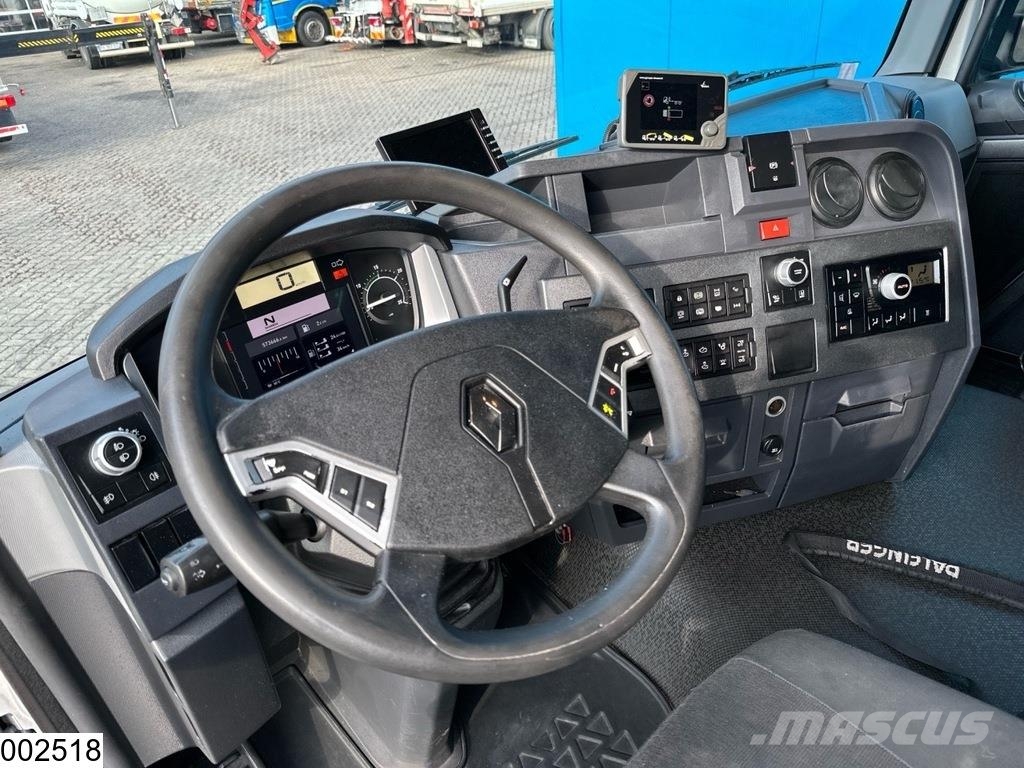 Renault T 430 EURO 6, 6x2, steering axle, Palfinger Valníky/Sklápěcí bočnice