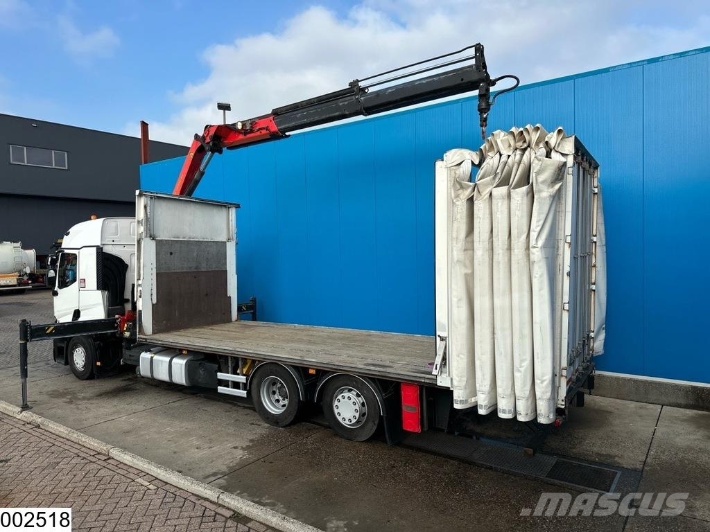Renault T 430 EURO 6, 6x2, steering axle, Palfinger Valníky/Sklápěcí bočnice