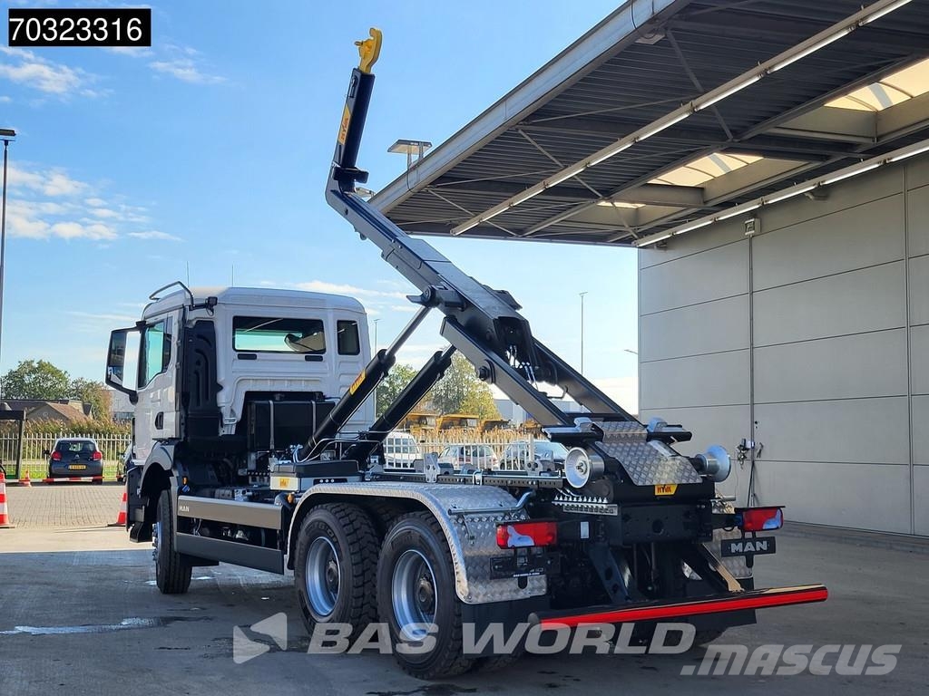 MAN TGS 33.480 6X4 NEW! HYVA 20-53-S Big-Axle 3900mm W Camiones elevadores de gancho