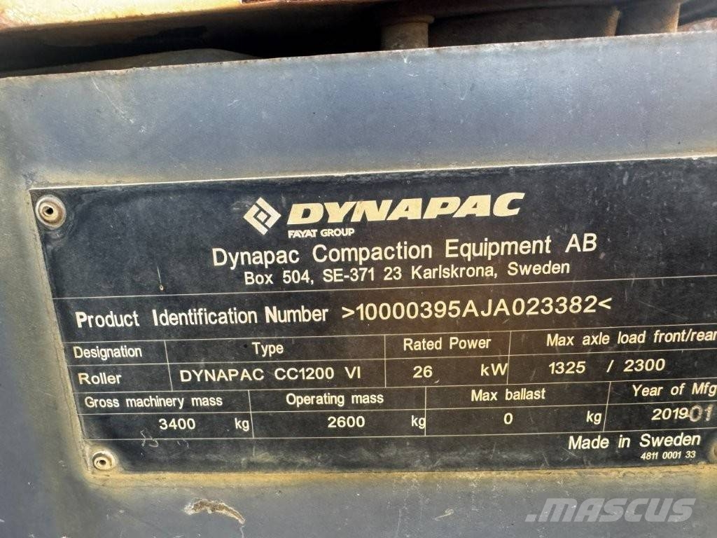 Dynapac CC 1200 VI Pisones compactadores