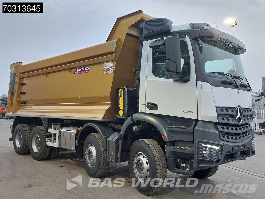 Mercedes-Benz Arocs 4851 8X4 NEW!! 26m3 Tipper Full Steel Big-Ax Billenő teherautók