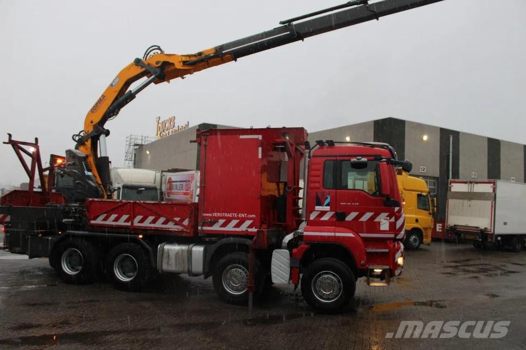 MAN TGS 35.440 + COPMA 450 6x + 8X4 + SPRING + MANUAL Grúas todo terreno