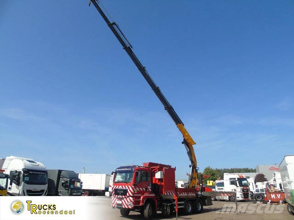 MAN TGS 35.440 + COPMA 450 6x + 8X4 + SPRING + MANUAL Grúas todo terreno