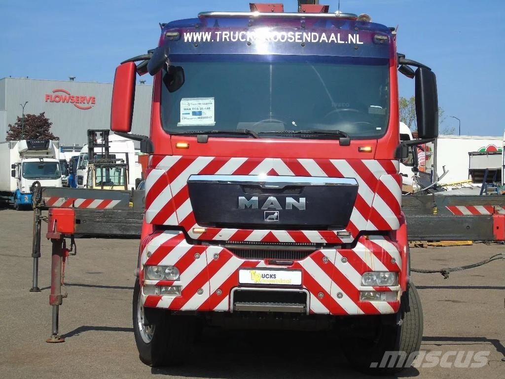 MAN TGS 35.440 + COPMA 450 6x + 8X4 + SPRING + MANUAL Grúas todo terreno