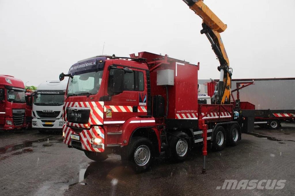 MAN TGS 35.440 + COPMA 450 6x + 8X4 + SPRING + MANUAL Grúas todo terreno