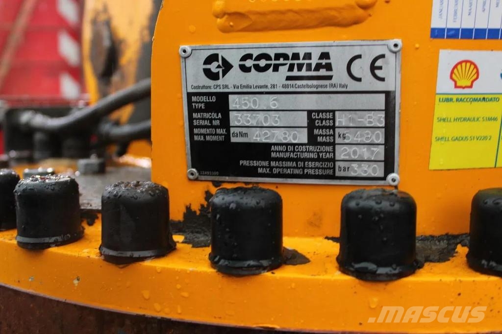 MAN TGS 35.440 + COPMA 450 6x + 8X4 + SPRING + MANUAL Grúas todo terreno