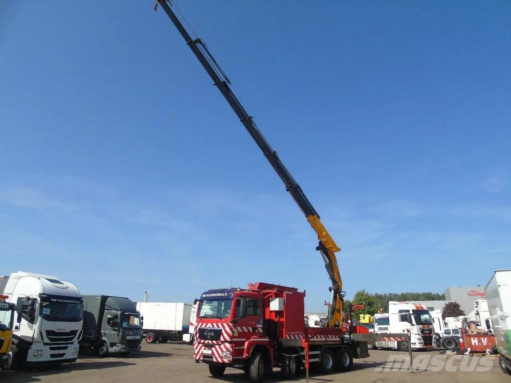 MAN TGS 35.440 + COPMA 450 6x + 8X4 + SPRING + MANUAL Grúas todo terreno