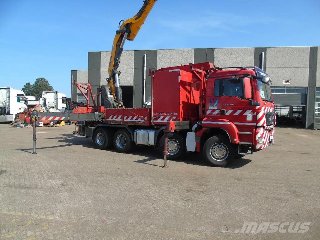 MAN TGS 35.440 + COPMA 450 6x + 8X4 + SPRING + MANUAL Grúas todo terreno