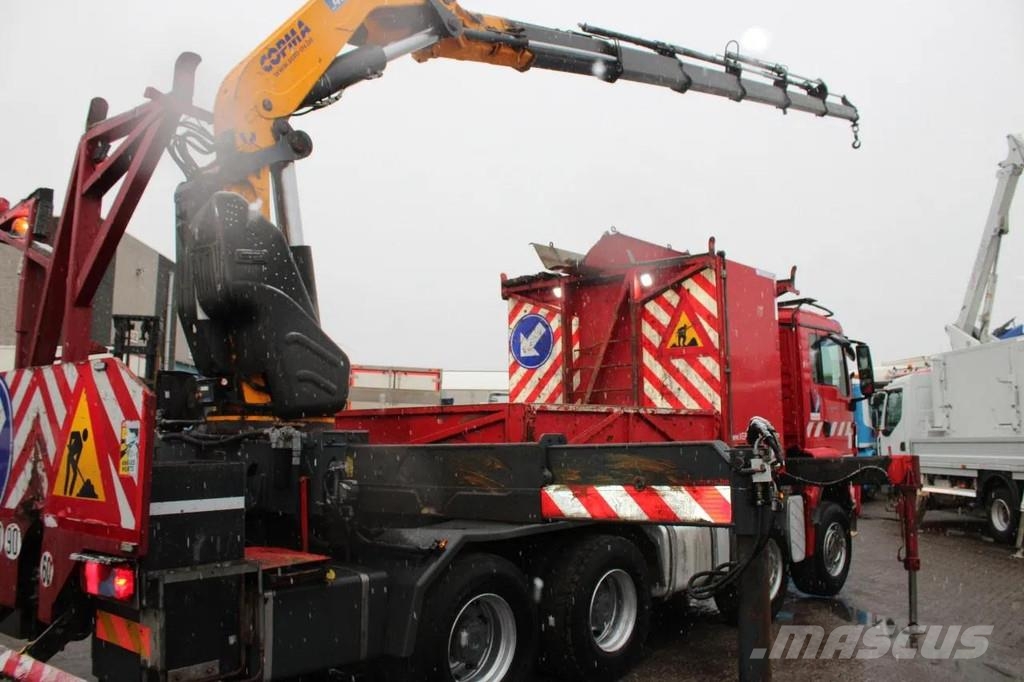 MAN TGS 35.440 + COPMA 450 6x + 8X4 + SPRING + MANUAL Grúas todo terreno