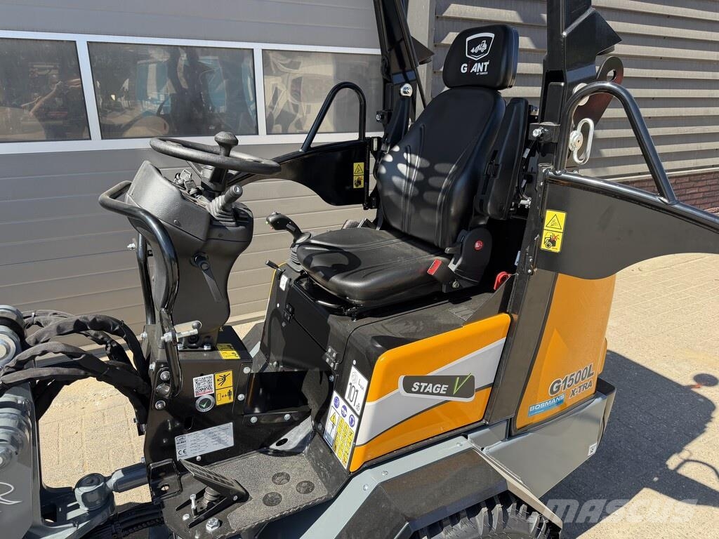 GiANT G1500 L X-tra minishovel NIEUW €540 LEASE Kolesové nakladače