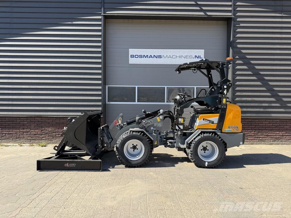 GiANT G1500 L X-tra minishovel NIEUW €540 LEASE Kolesové nakladače