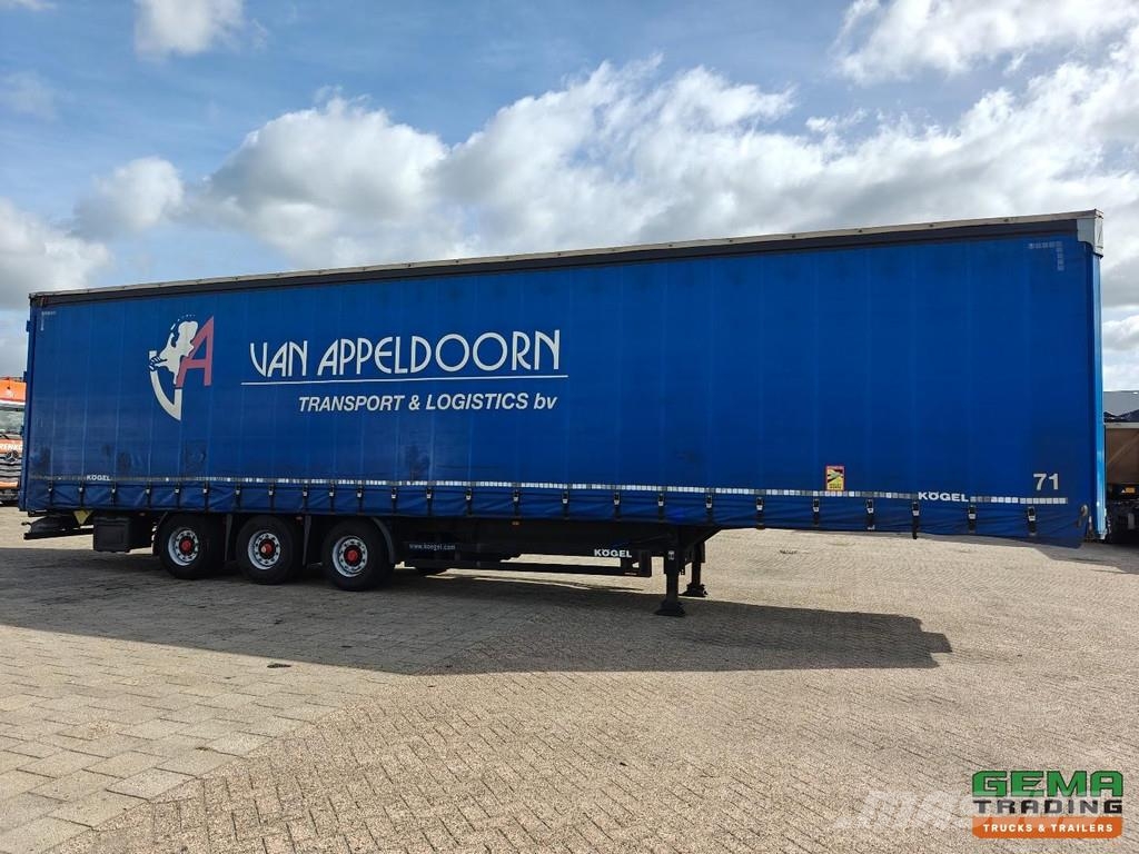 Kögel SN 24 13.60 Meters - MEGA - Sliding Curtains/Roof Sanduk poluprikolice