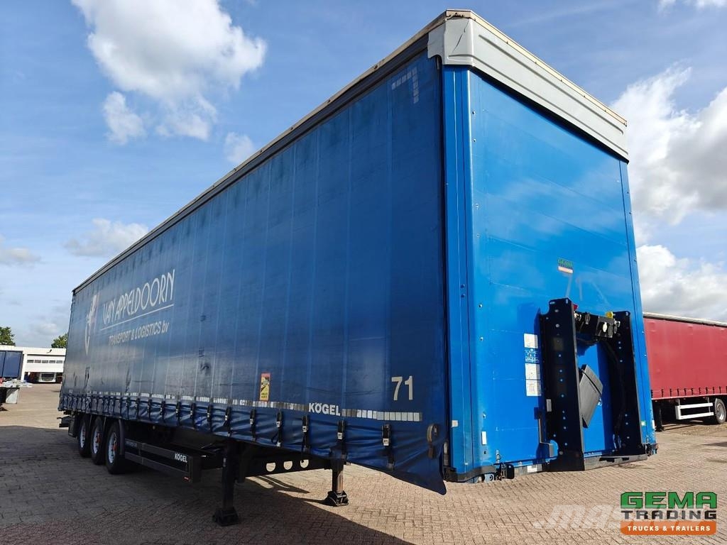 Kögel SN 24 13.60 Meters - MEGA - Sliding Curtains/Roof Tentpoolhaagised