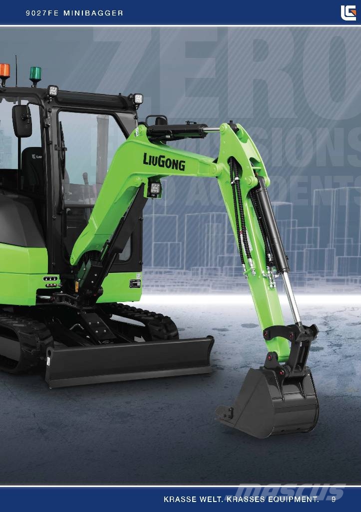 LiuGong 9027 FE vollelektrisch, 2.680 kg حفارات صغيرة أقل من 7 طن (حفارات صغيرة)
