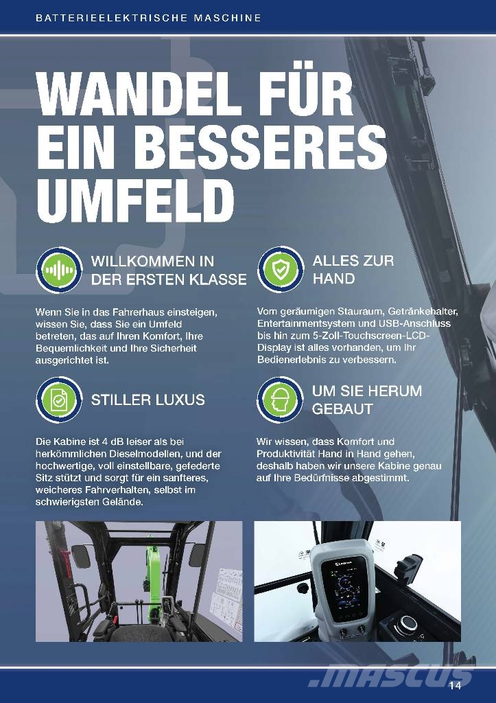 LiuGong 9027 FE vollelektrisch, 2.680 kg حفارات صغيرة أقل من 7 طن (حفارات صغيرة)