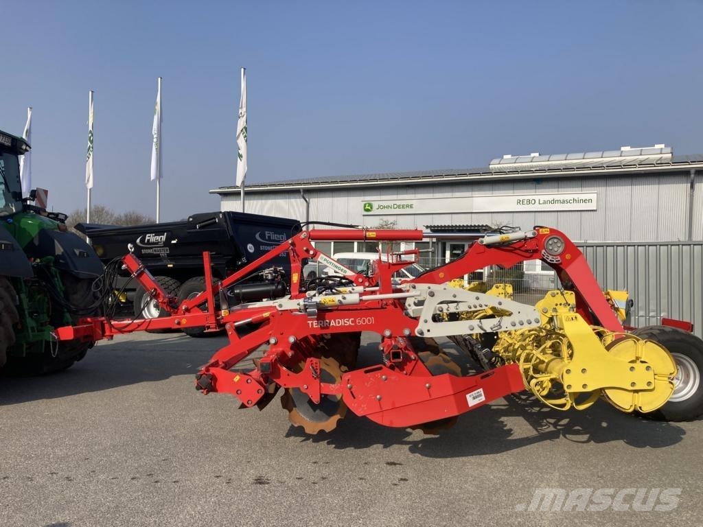 Pöttinger TERRADISC 6001 T Disku lobītāji/ecēšas