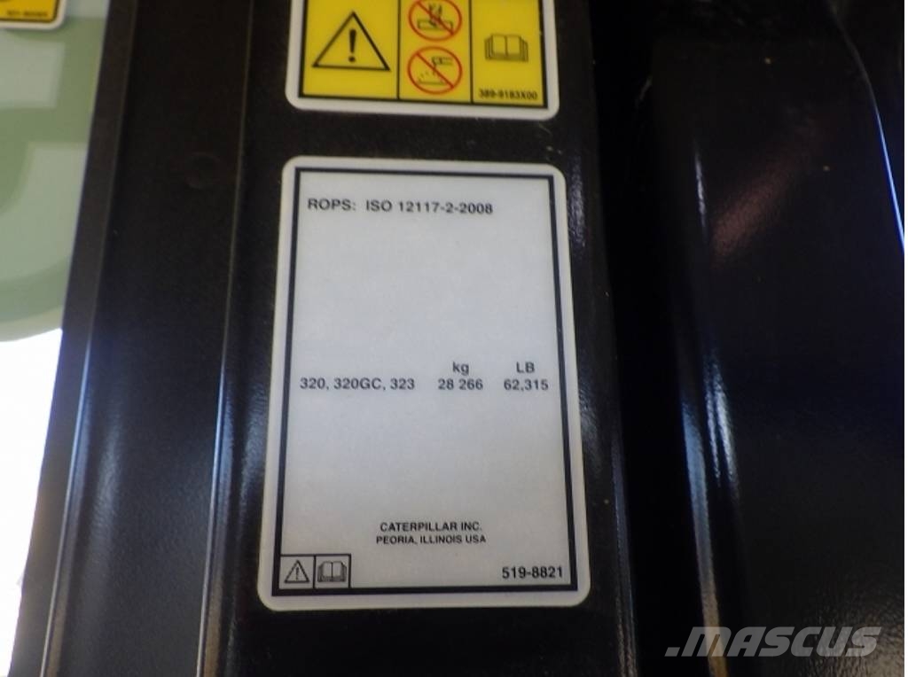 CAT 323 07C | From Japan | Price to USA Included Bageri guseničari