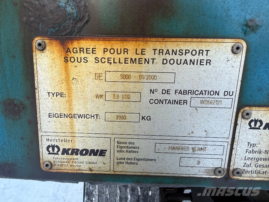 MS-PARTS VC14L/A+BRÜCKE KRONE 集装箱拖车