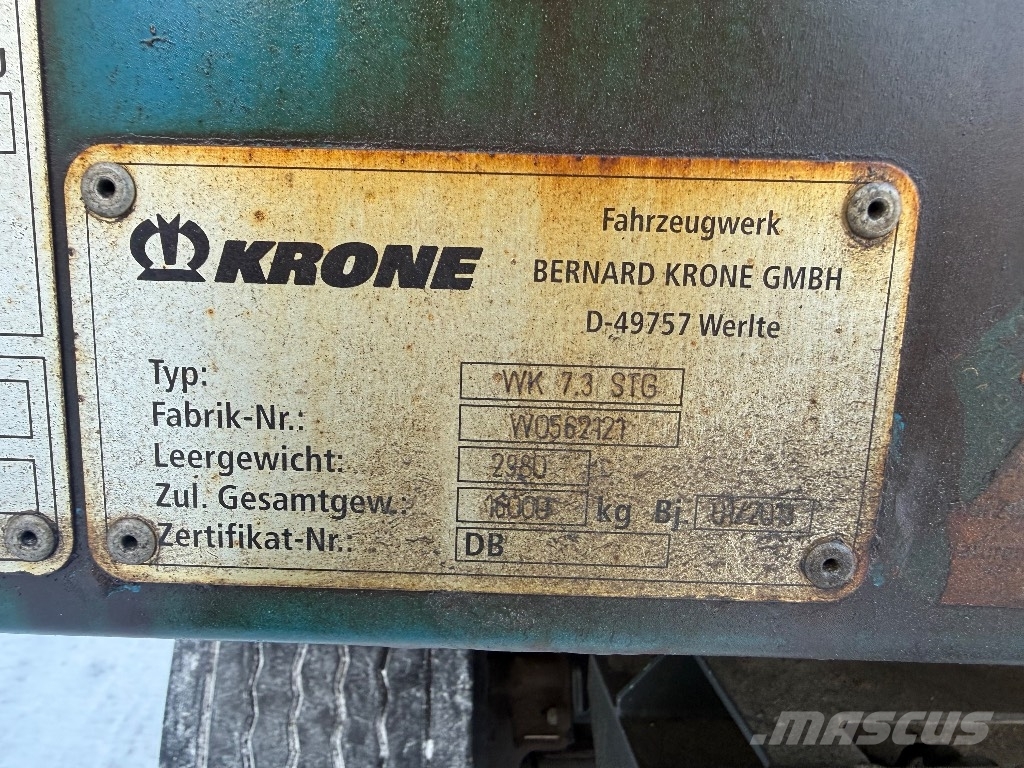 MS-PARTS VC14L/A+BRÜCKE KRONE 集装箱拖车
