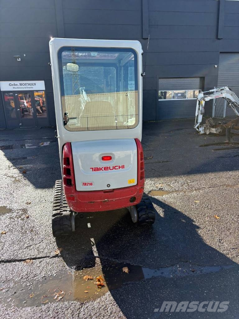 Takeuchi TB 216 974 UUR!! Mini bagri <7t