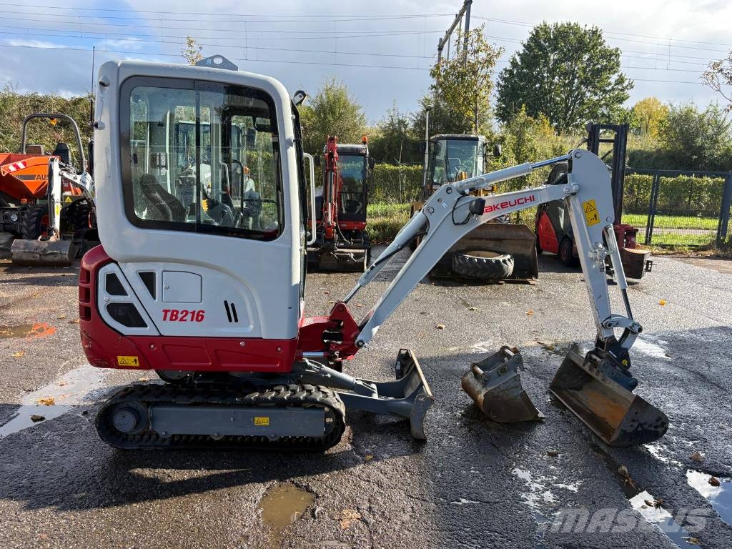 Takeuchi TB 216 974 UUR!! Mini bagri <7t