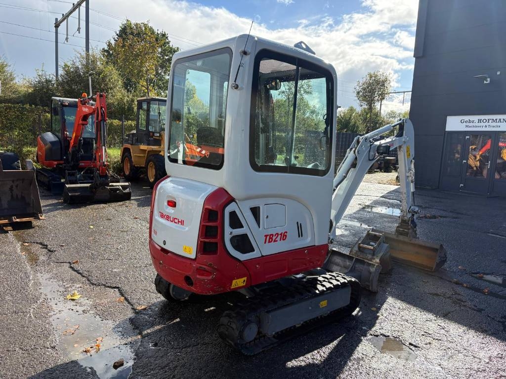 Takeuchi TB 216 974 UUR!! Mini bagri <7t