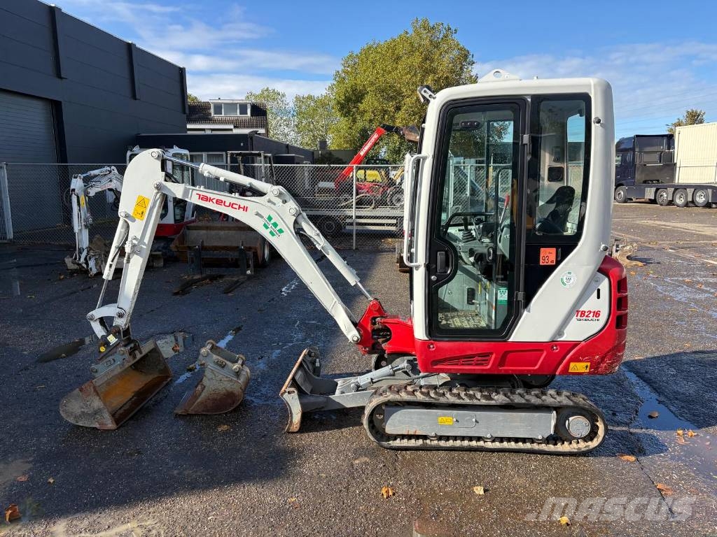 Takeuchi TB 216 974 UUR!! Mini bagri <7t