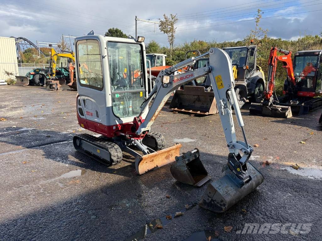 Takeuchi TB 216 974 UUR!! Mini bagri <7t