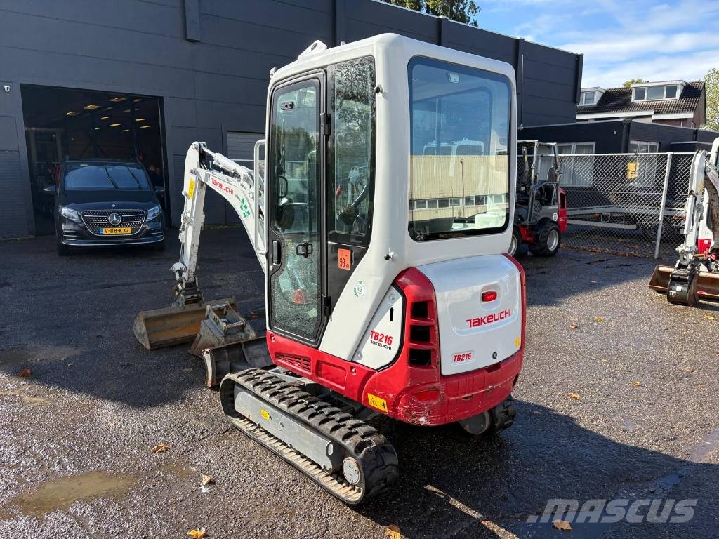 Takeuchi TB 216 974 UUR!! Mini bagri <7t