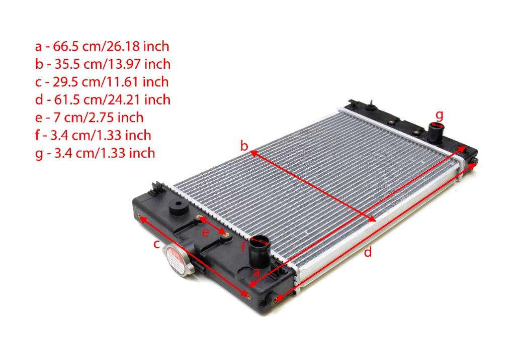 Perkins Water Radiator 10000-54916 Radiatoriai