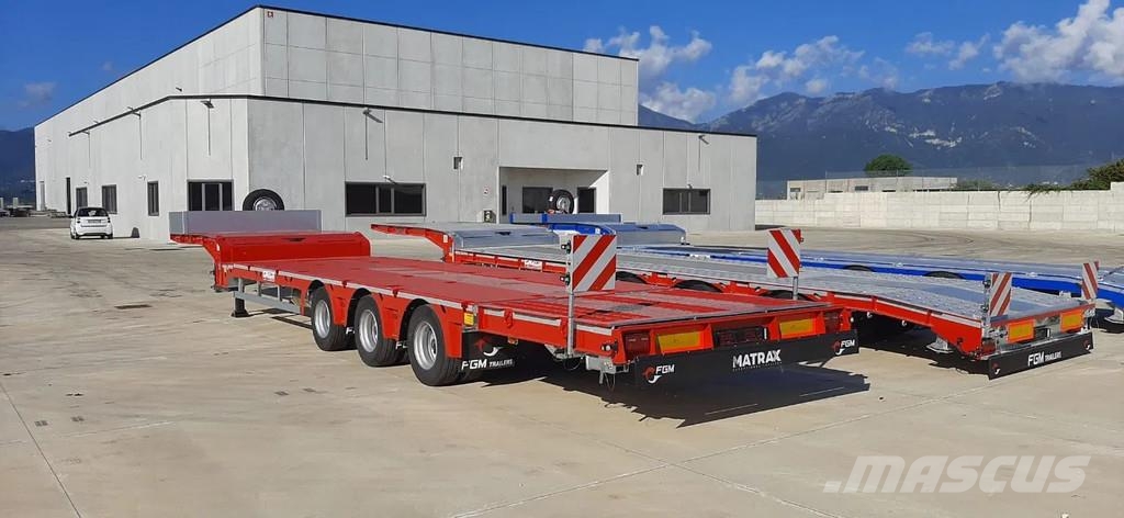 FGM 37 hydraulic lifting tail Zemie treileri
