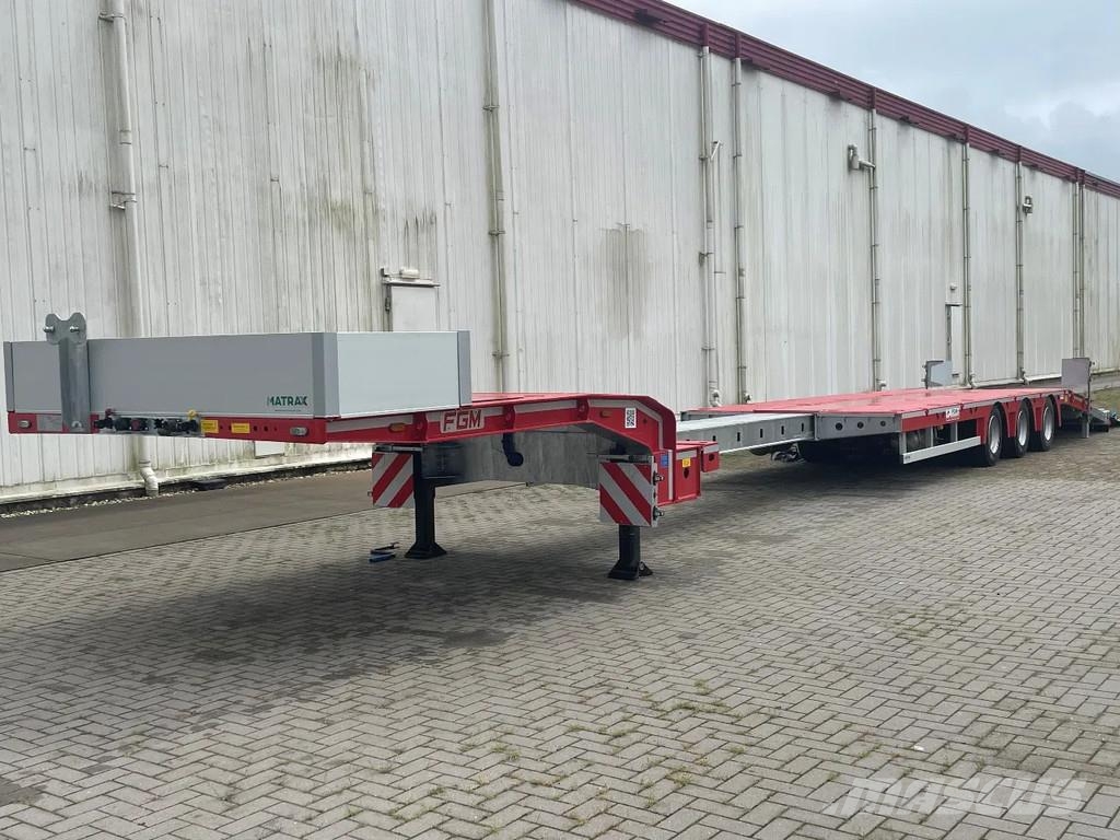FGM 37 hydraulic lifting tail Zemie treileri