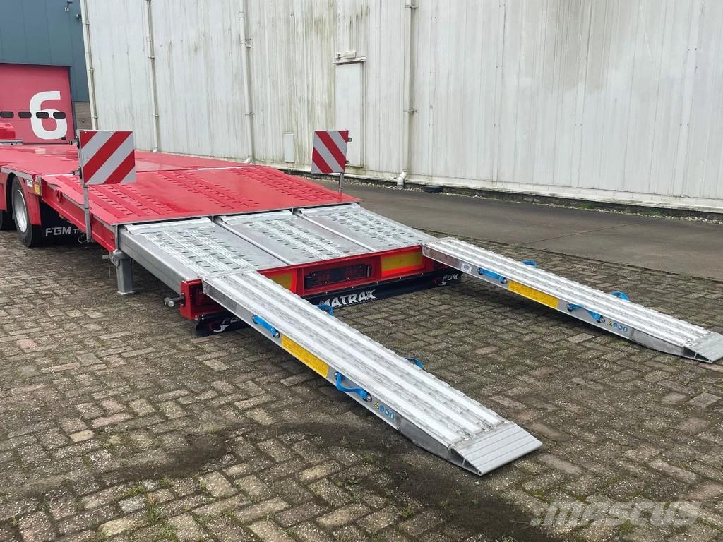 FGM 37 hydraulic lifting tail Zemie treileri