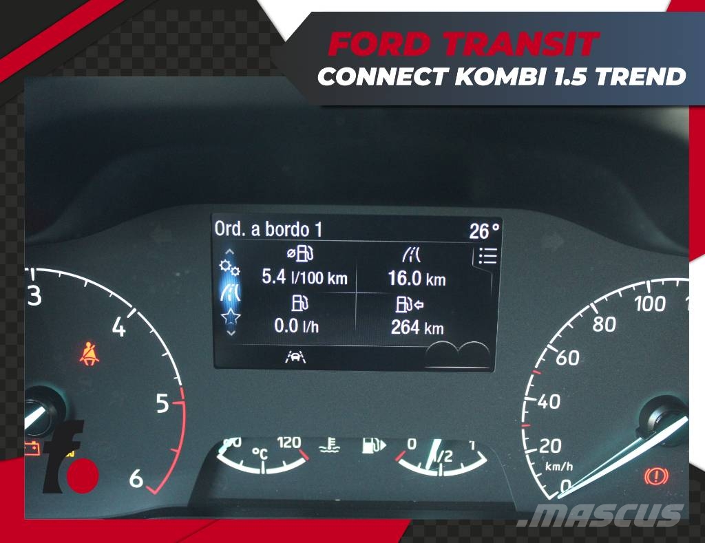 Ford Transit Connect Kombi 1.5 TDCi Trend 5 Plazas Dostavna vozila / kombiji