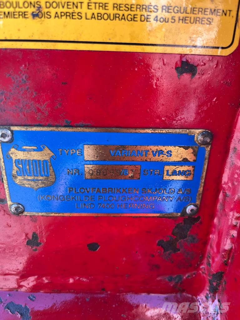 Kongskilde Variant 3 schaar wentelploeg Paluuaurat