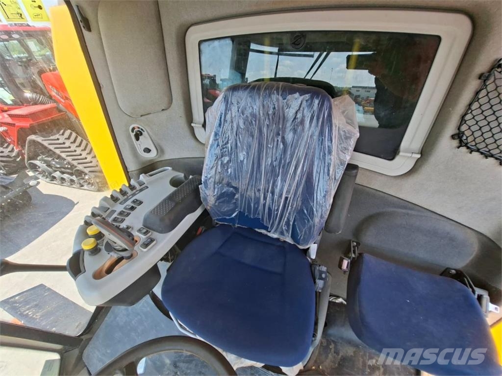 New Holland TC580 și Heder 5.4 m + cărucior حصادات