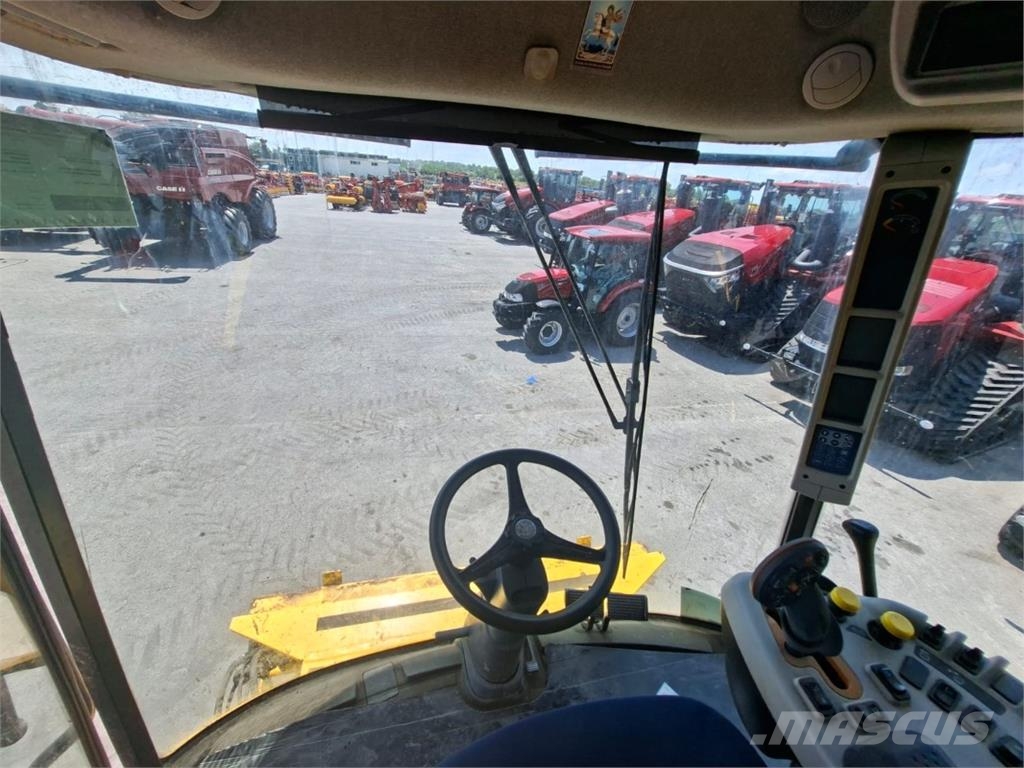 New Holland TC580 și Heder 5.4 m + cărucior حصادات