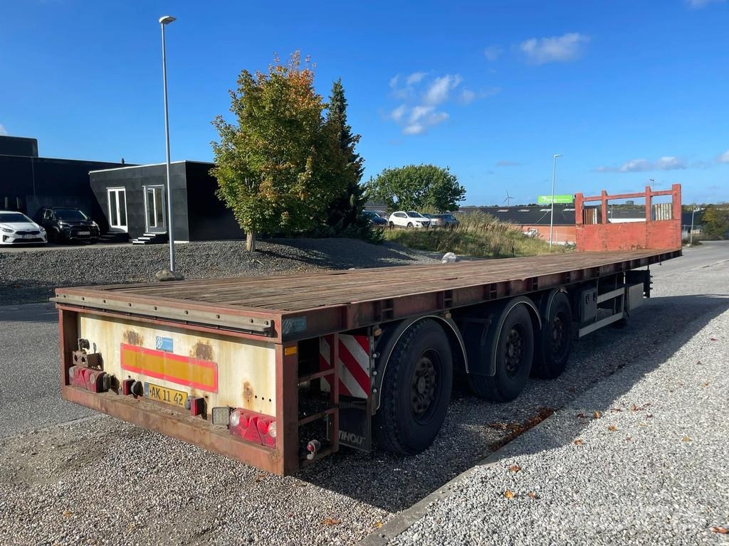B-xl 3 akslet åben trailer med forsmæk Andere Auflieger